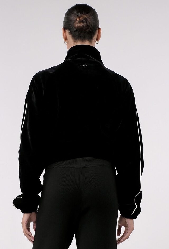 JP311 VELVET JACKET BLACK サイズ: S/M