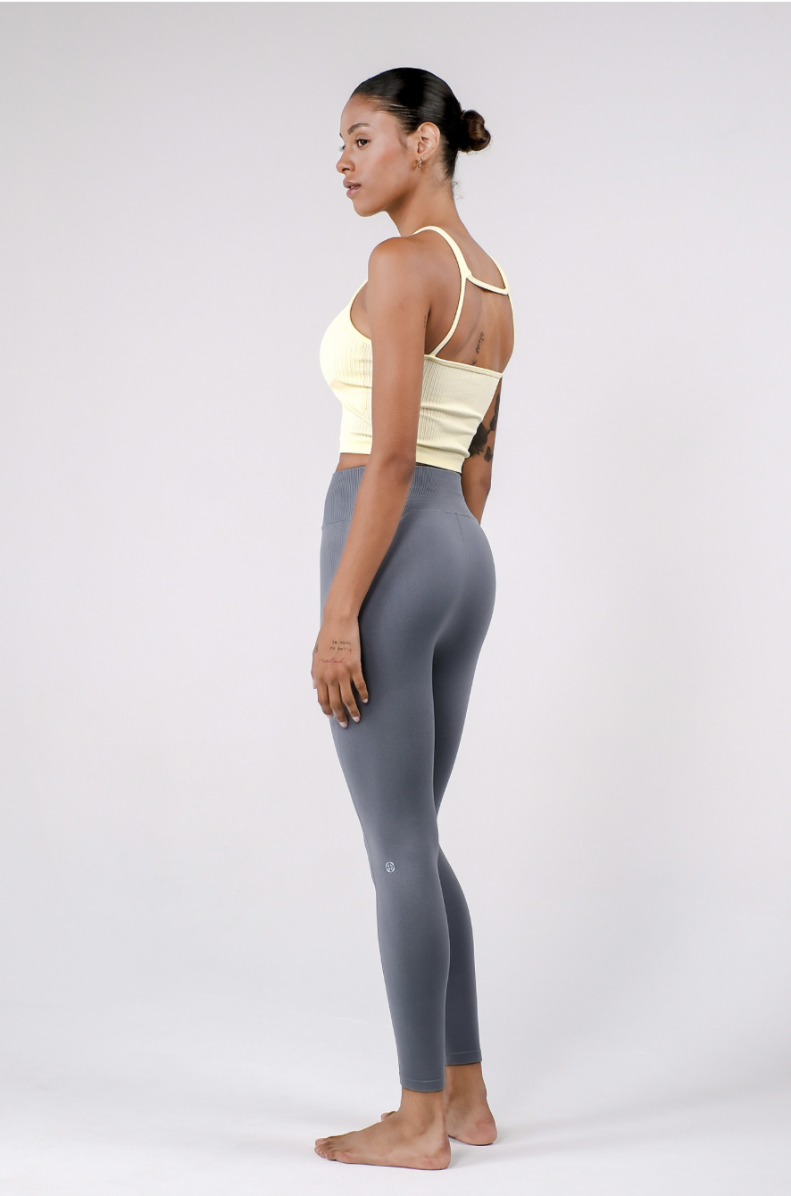 TB039 SPIRAL TANK YELLOW サイズ: S/M