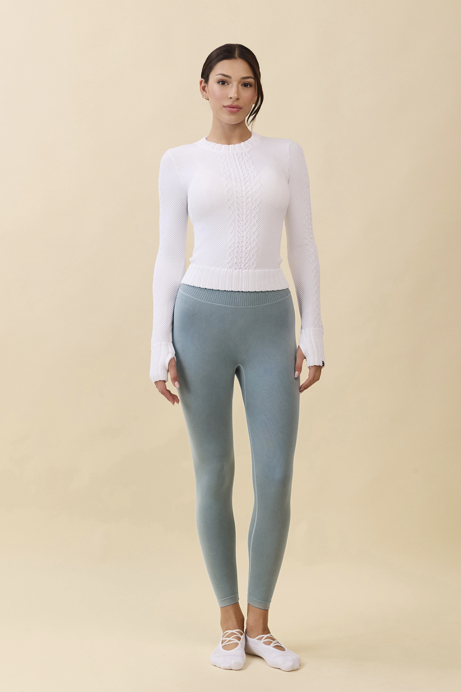 PL427 BLISS LEGGINGS D/MINT FADE サイズ: S/M