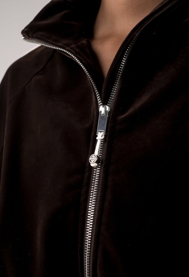 JP311 VELVET JACKET BROWN サイズ: S/M