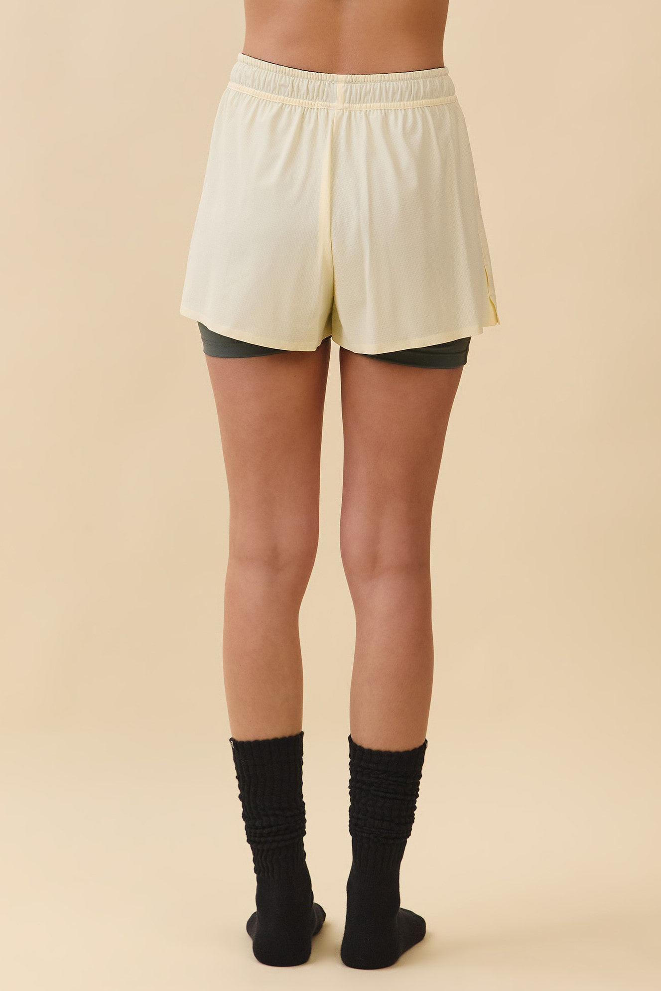 PH466 EASY ACTIVE SHORT PANTS  L.YELLOW SOLID サイズ: S