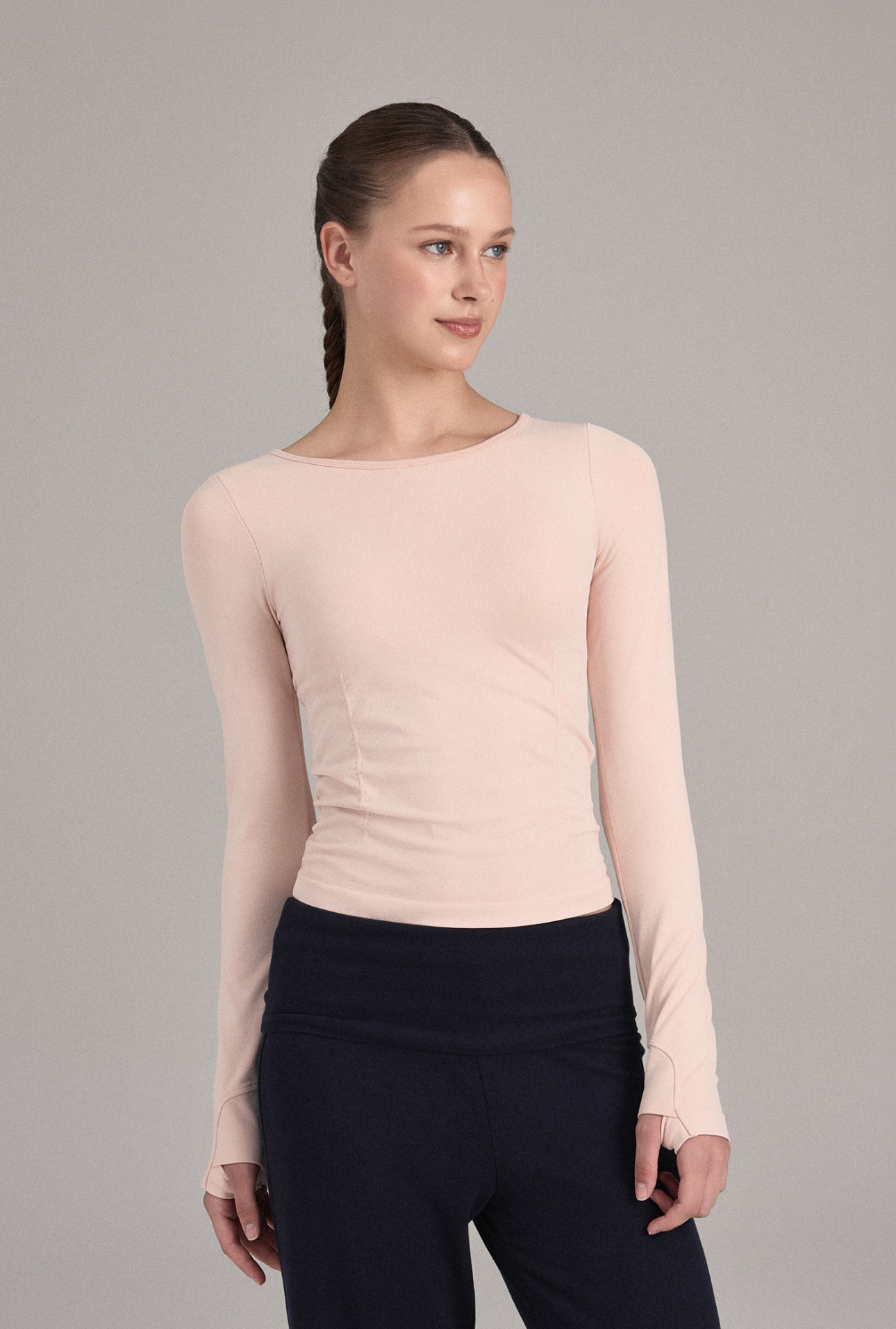 TL055 X-BACK PADDED TOP PEACH FADE サイズ: S/M