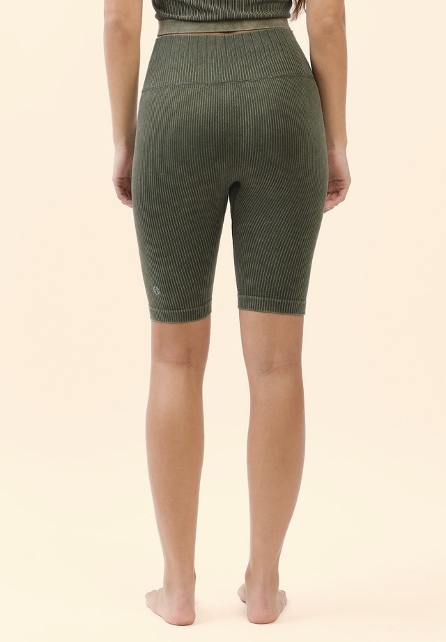 PS428 COMFORT 3/4 LEGGINGS KHAKI FADE サイズ: S/M