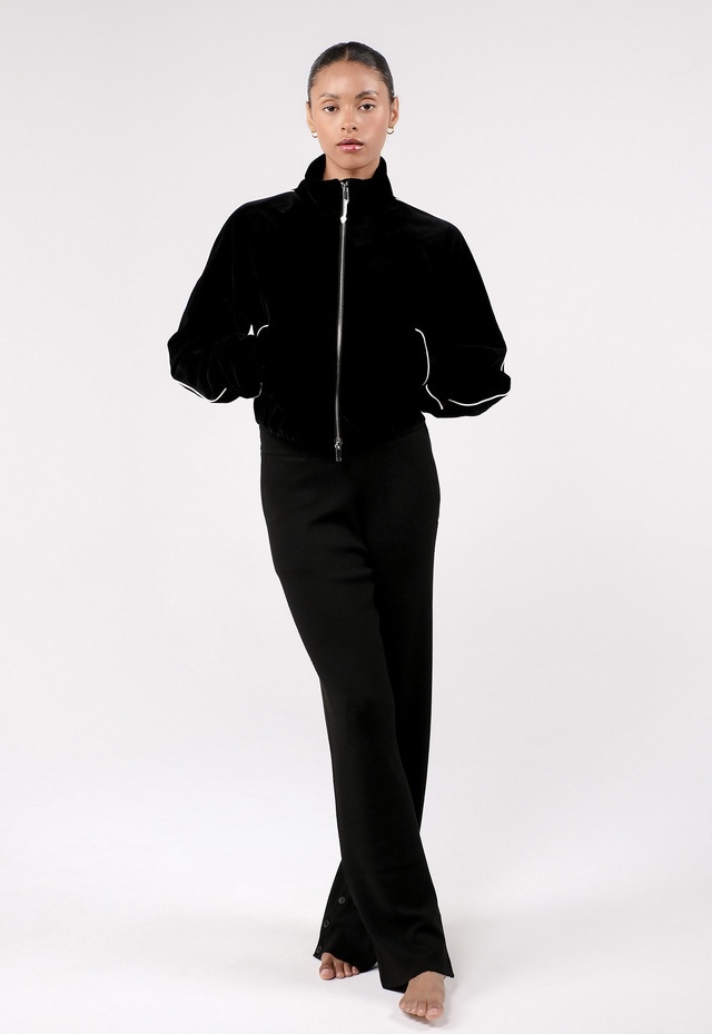 SB291 KNIT PANTS BLACK サイズ: S/M
