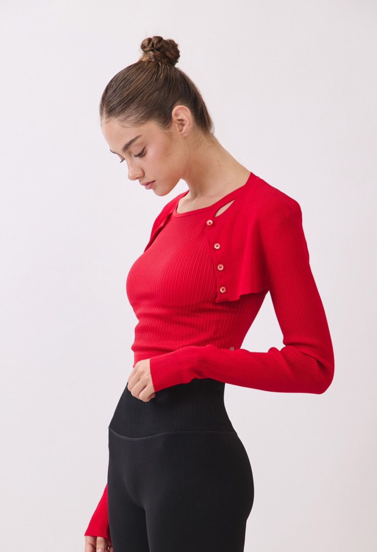 SC231 BOLERO KNIT RED サイズ: ONESIZE