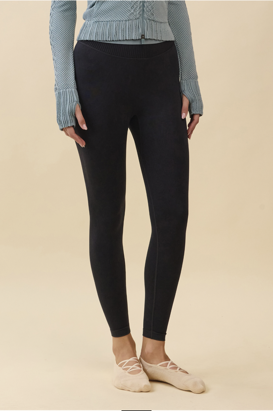 PL427 BLISS LEGGINGS BLACK FADE サイズ: S/M