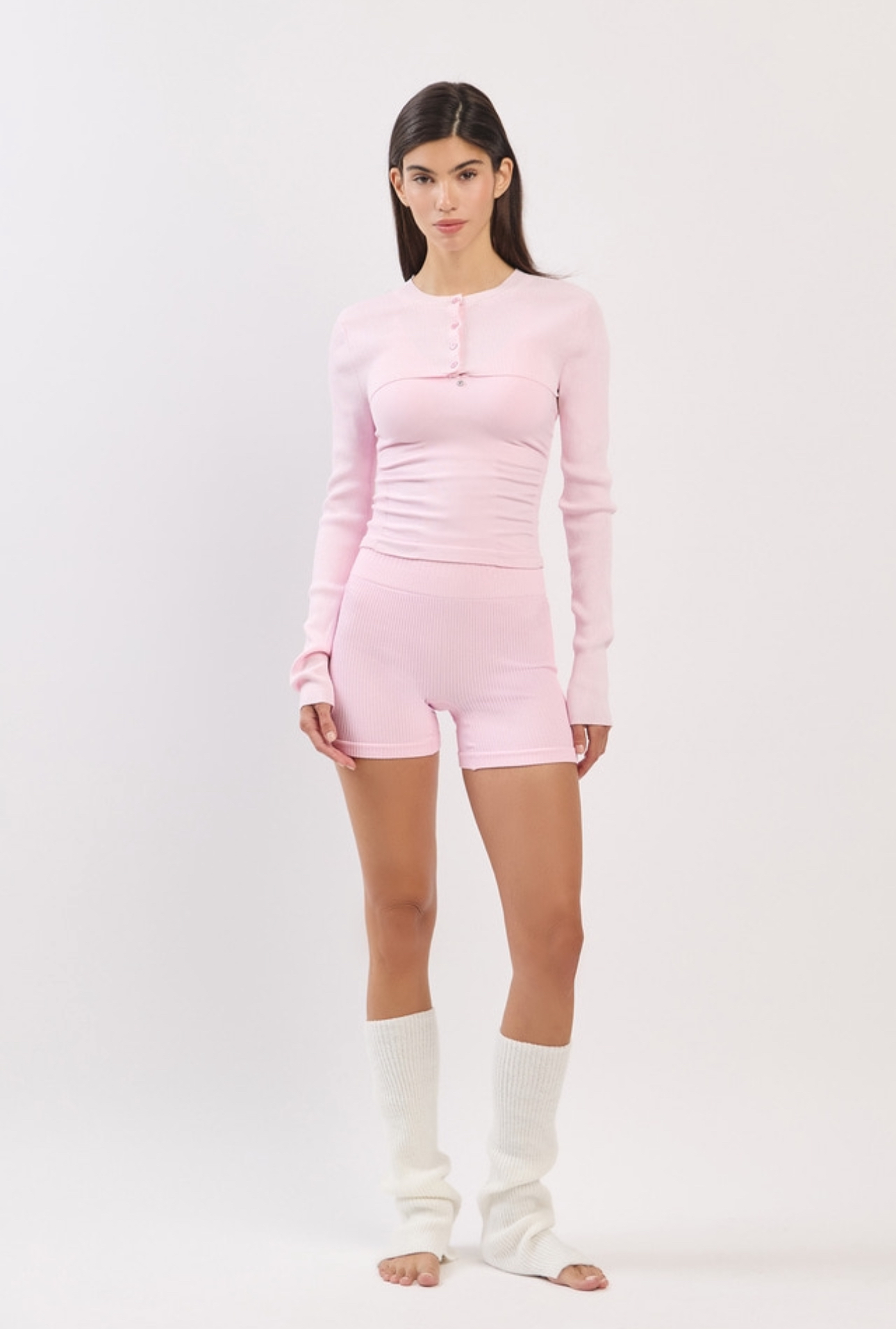 SC231_BOLERO_KNIT_PINK サイズ: ONESIZE