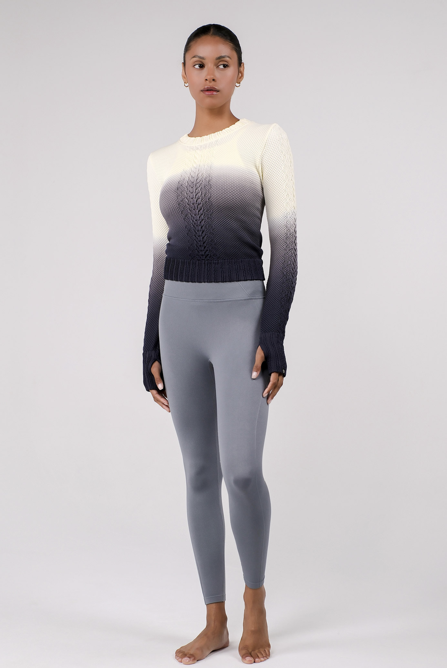 TP141 SPONGE PULLOVER YELLOW GRADATION サイズ: S/M