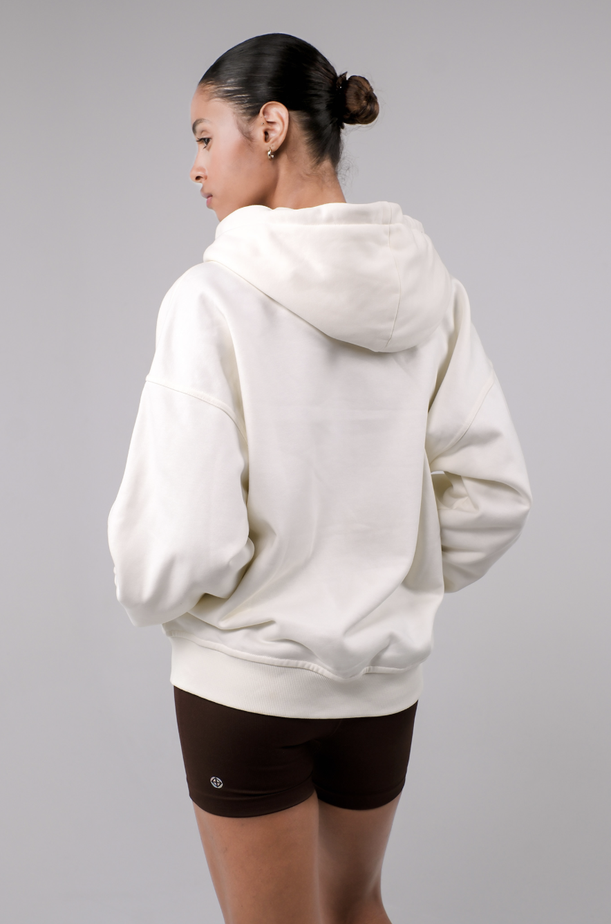 TZ152 ZIP-UP HOODIE WHITE サイズ: ONESIZE