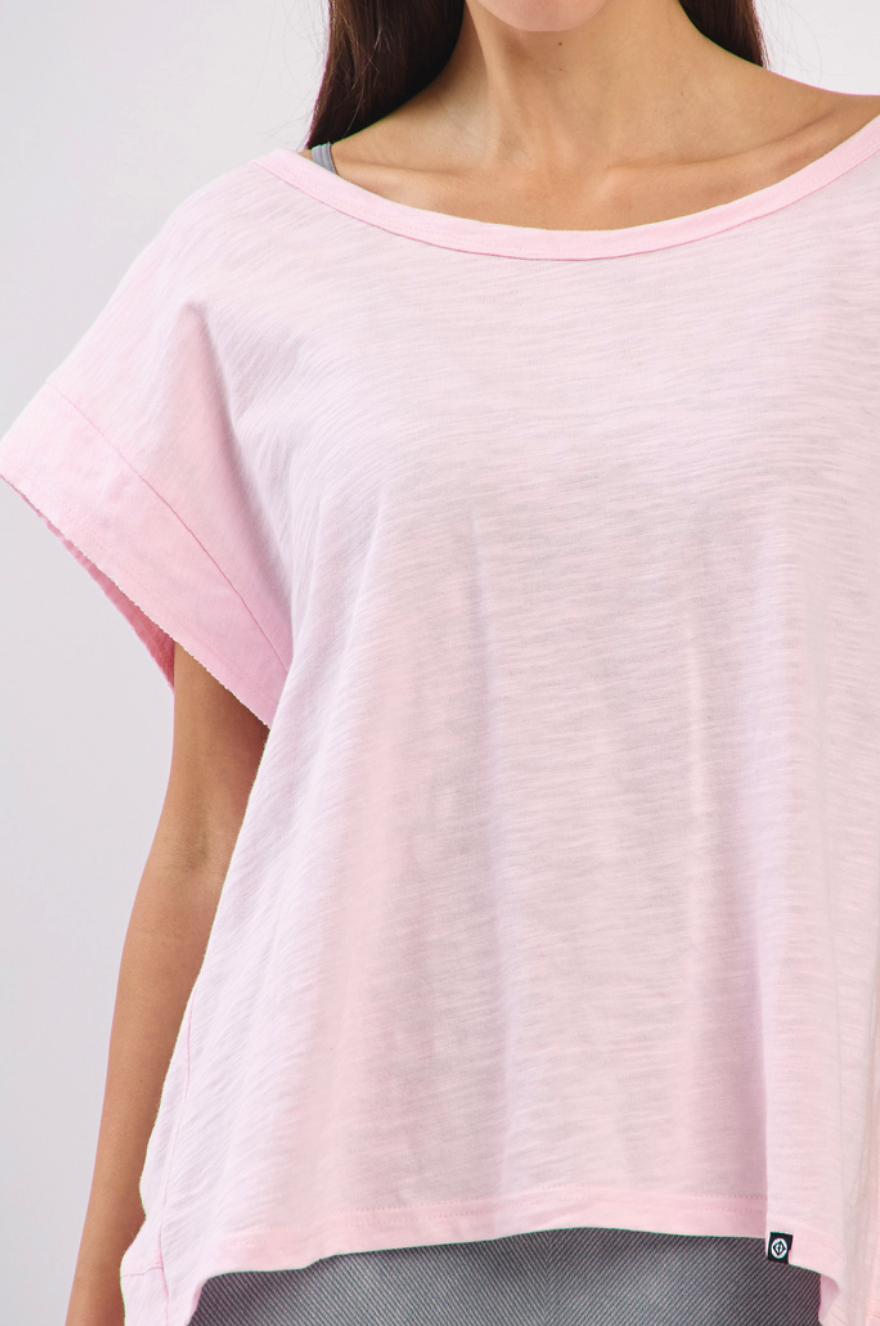 TS109 COVER-UP SLEEVELESS PINK サイズ: ONESIZE