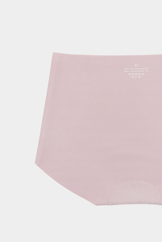 IB601 SEAMLESS BRIEF MAUVE SOLID サイズ: S/M