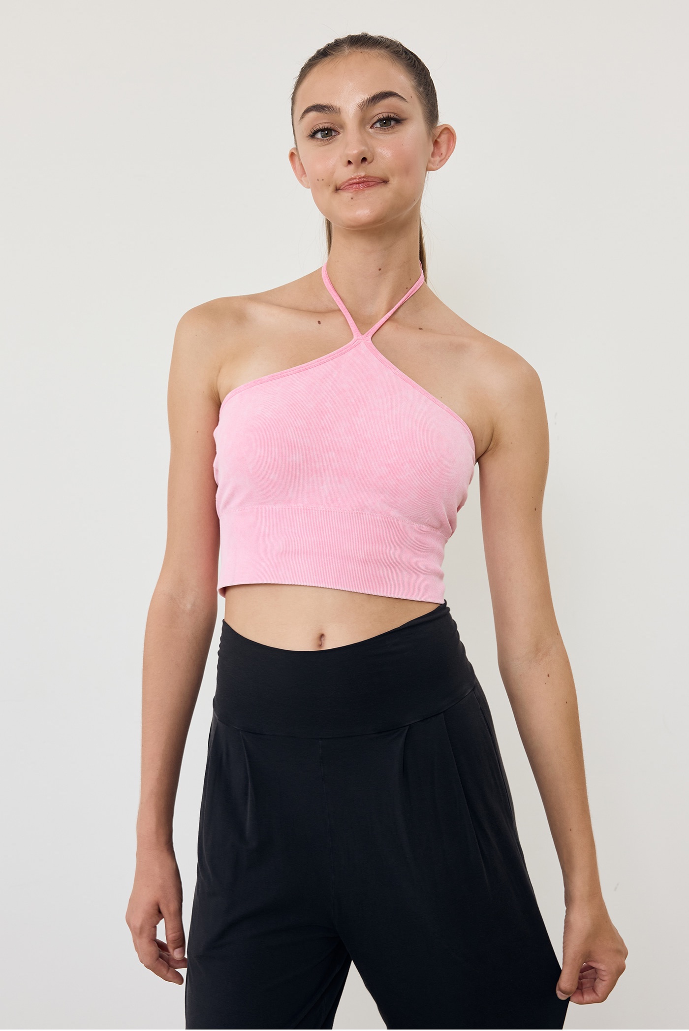 [60%OFF]TB027 HARMONY HOLTER BRA HOTPINK FADE サイズ: S/M
