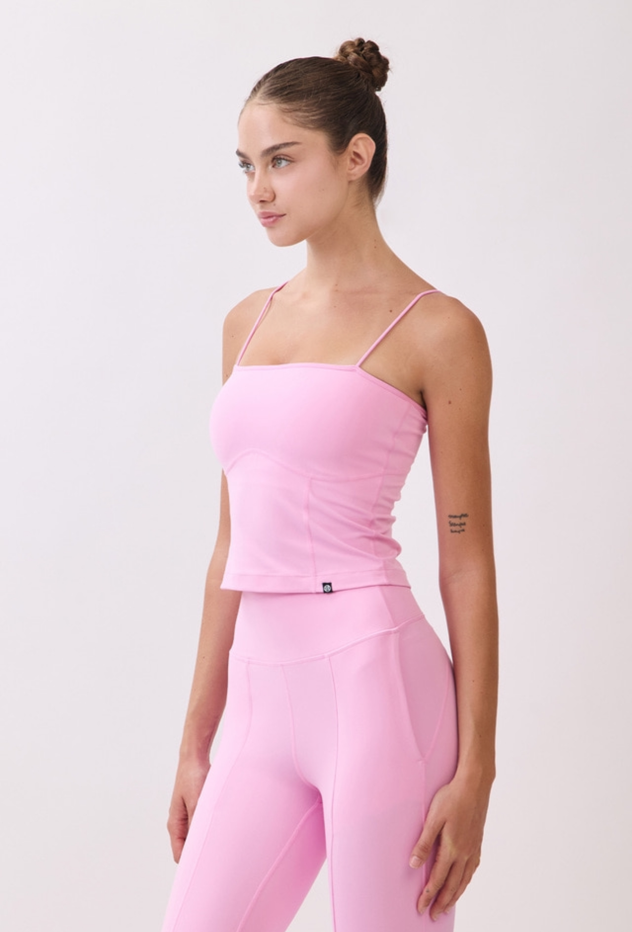 TT023 JERSEY TANK TOP PINK サイズ: S/M