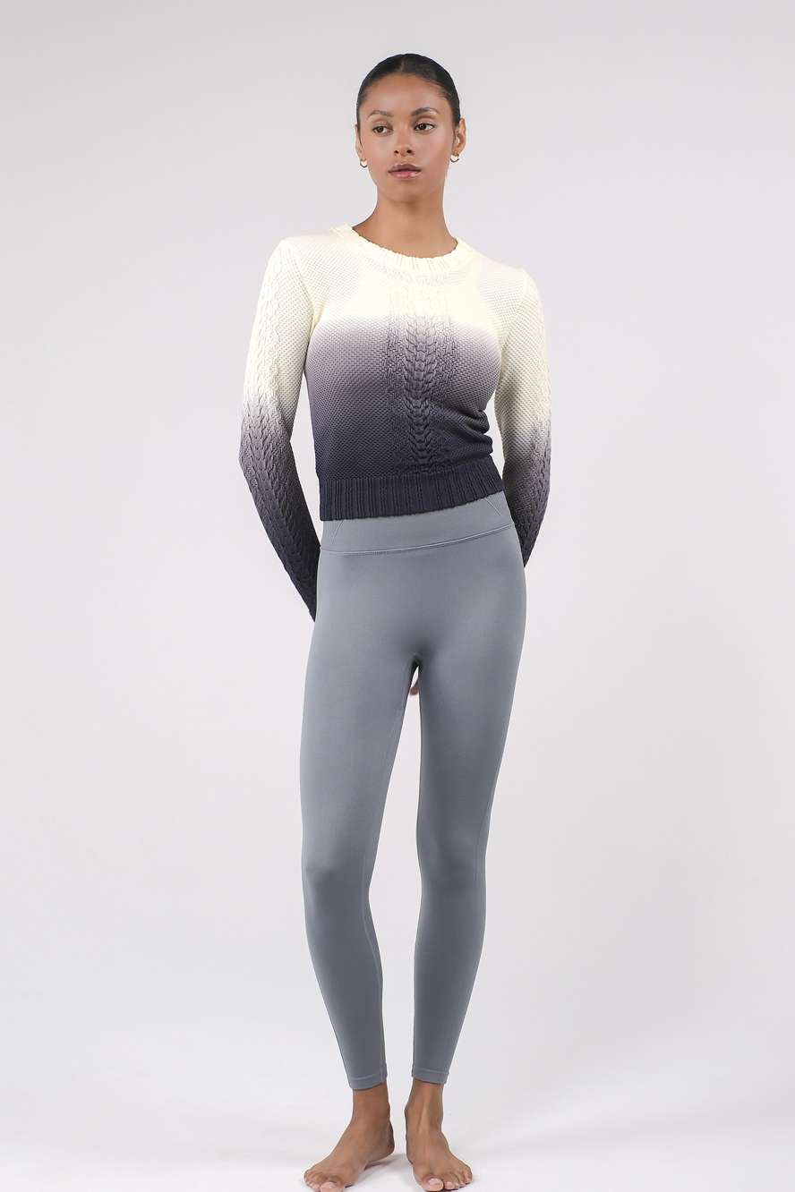 TP141 SPONGE PULLOVER YELLOW GRADATION サイズ: S/M