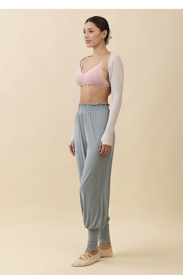 PR471 RELAX FRILL JOGGER PANTS D.MINT SOLID サイズ: S