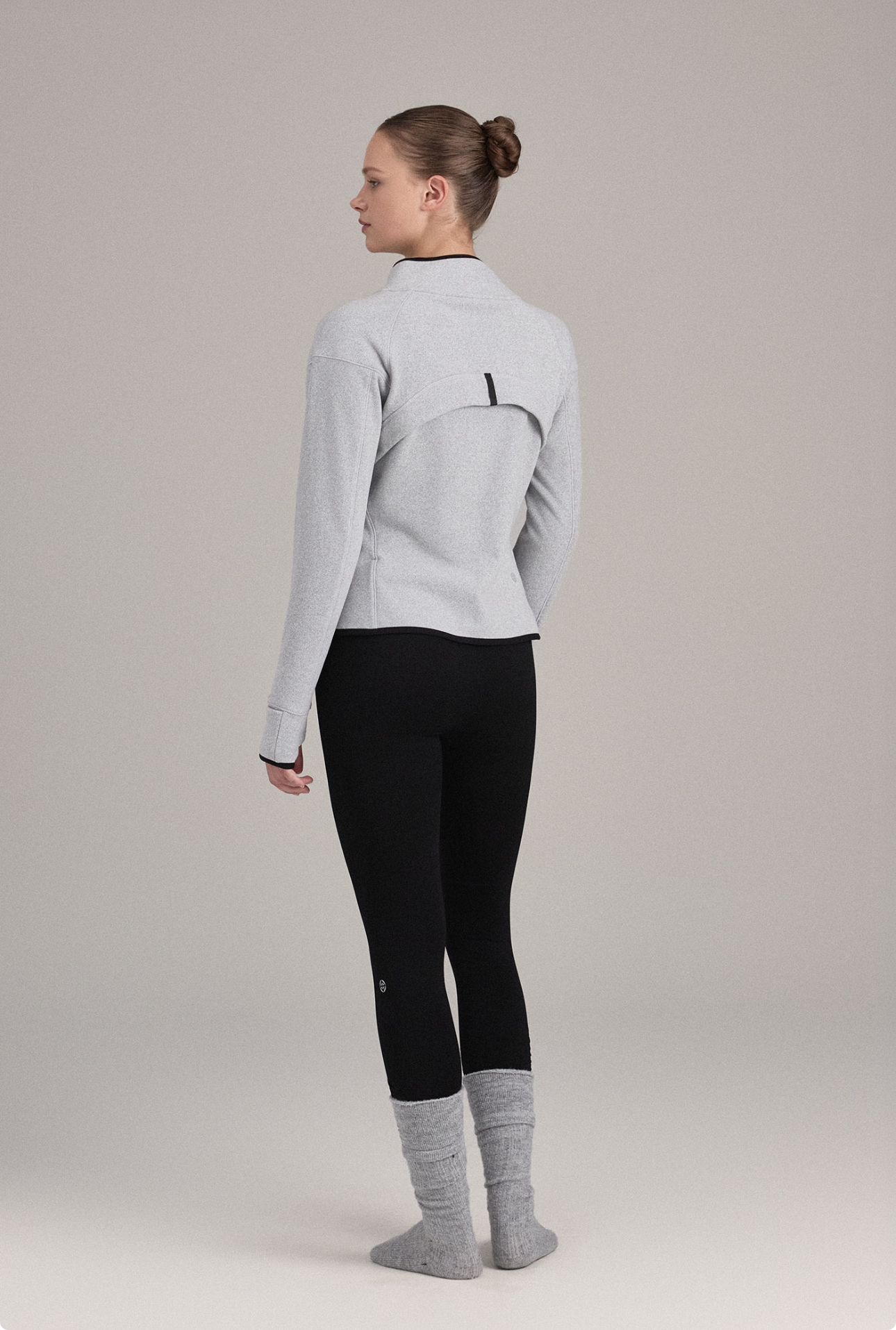 OZ351 ASYMMETRIC ZIP FLEECE JACKET サイズ: SS