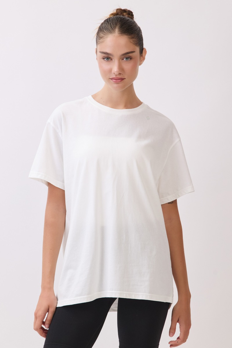 TS114 BRUSHED T-SHIRT IVORY サイズ: F