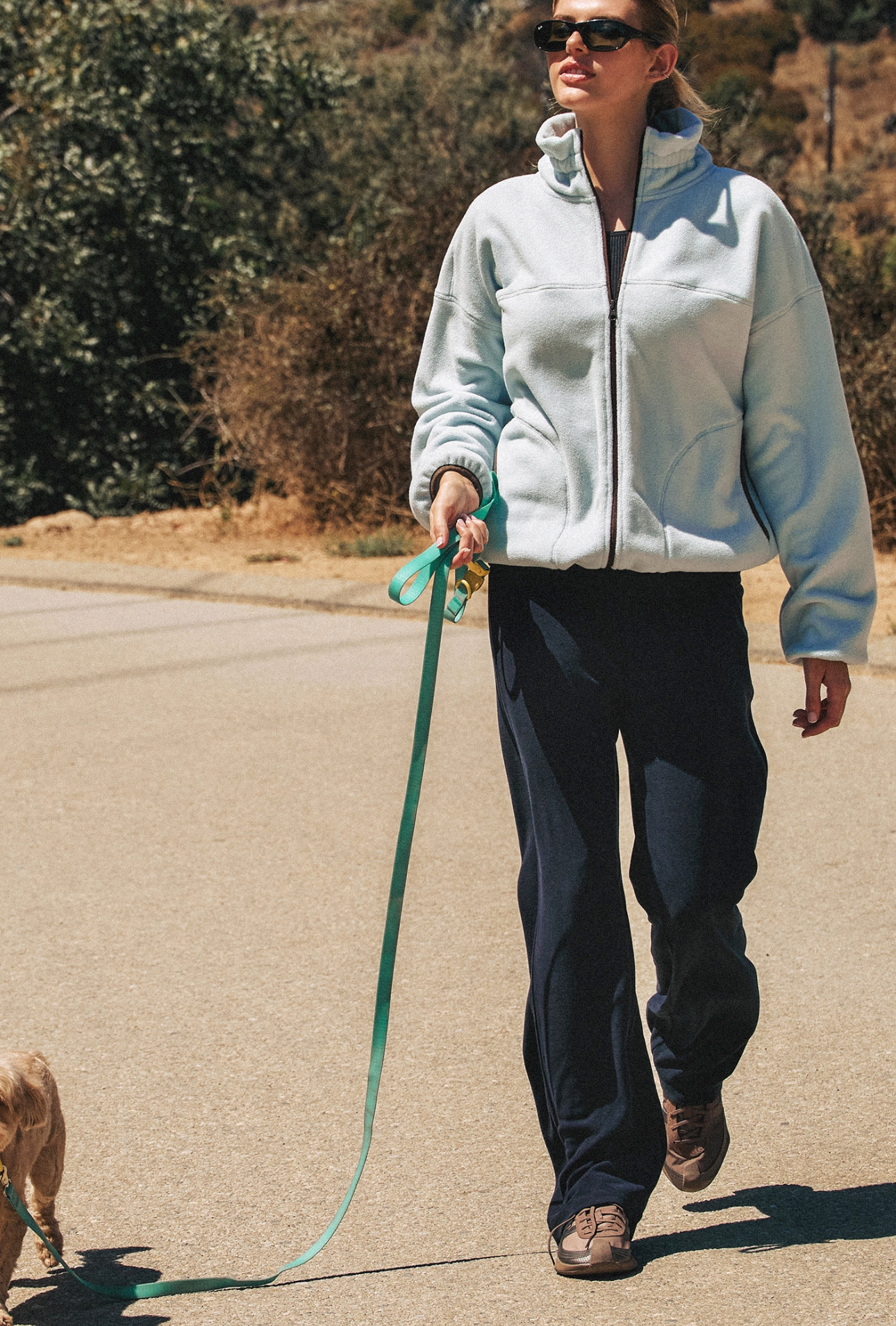 PL454 MICRO STRAIGHT-LEG PANTS NAVY SOLID サイズ: SS