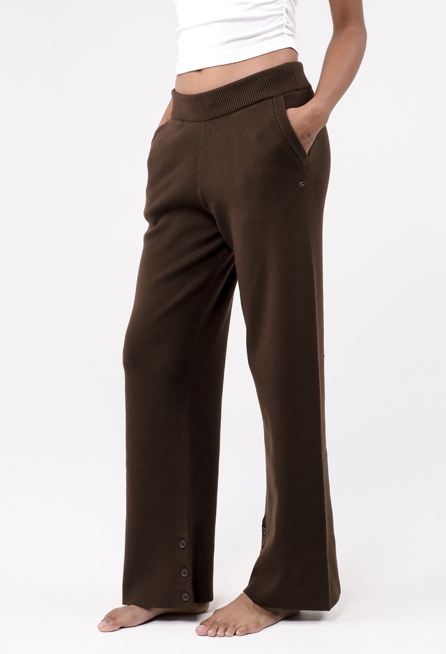 SB291 KNIT PANTS BROWN サイズ: S/M