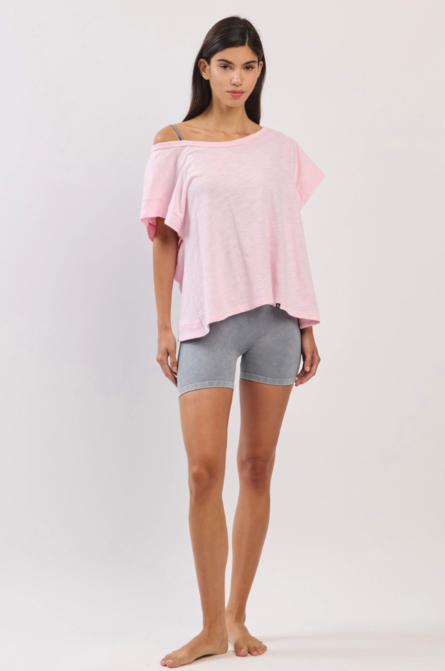 TS109 COVER-UP SLEEVELESS PINK サイズ: ONESIZE
