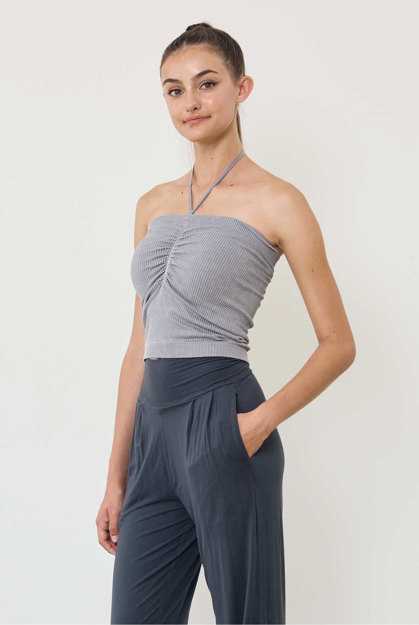[70%OFF]TB026 NEW TUBE TOP GRAY FADE サイズ: S/M