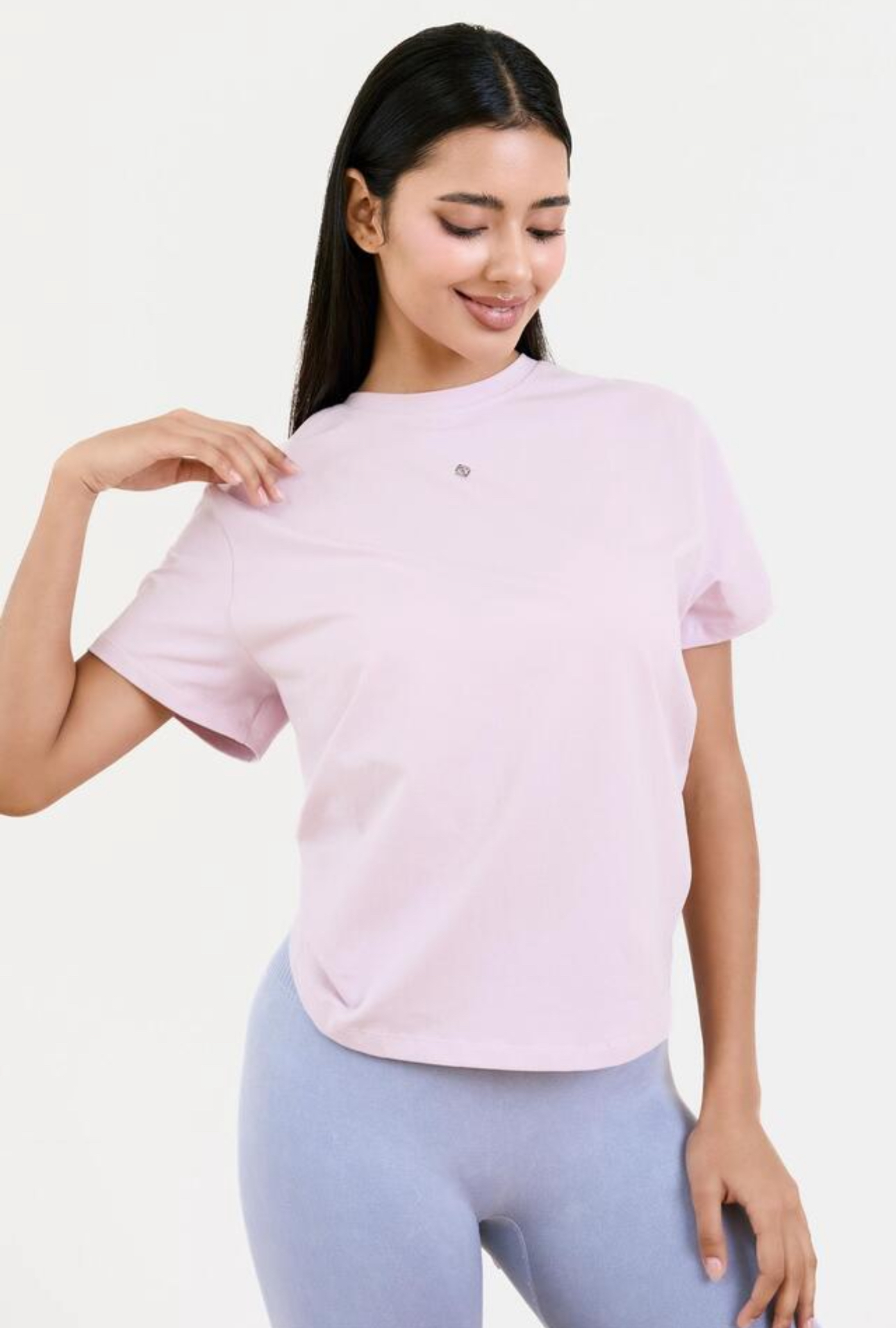 TS206 CUTOUT TWOWAY T-SHIRT PINK サイズ: ONESIZE