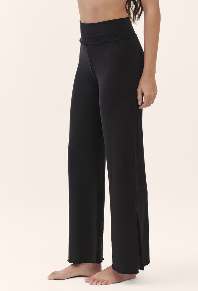 PJ485 RELAX PANTS BLACK SOLID サイズ: SS
