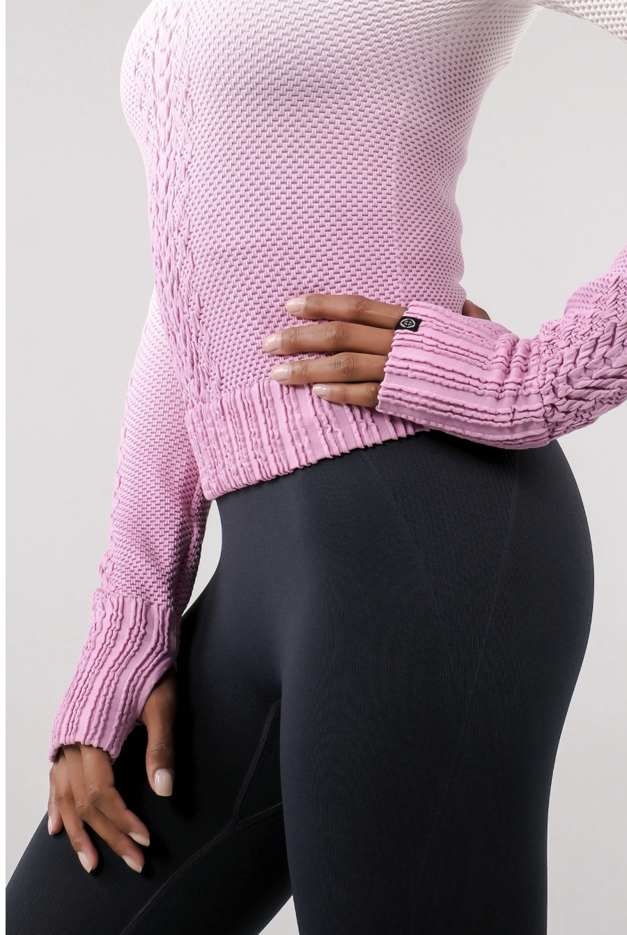 TP141 SPONGE PULLOVER PINK GRADATION サイズ: S/M