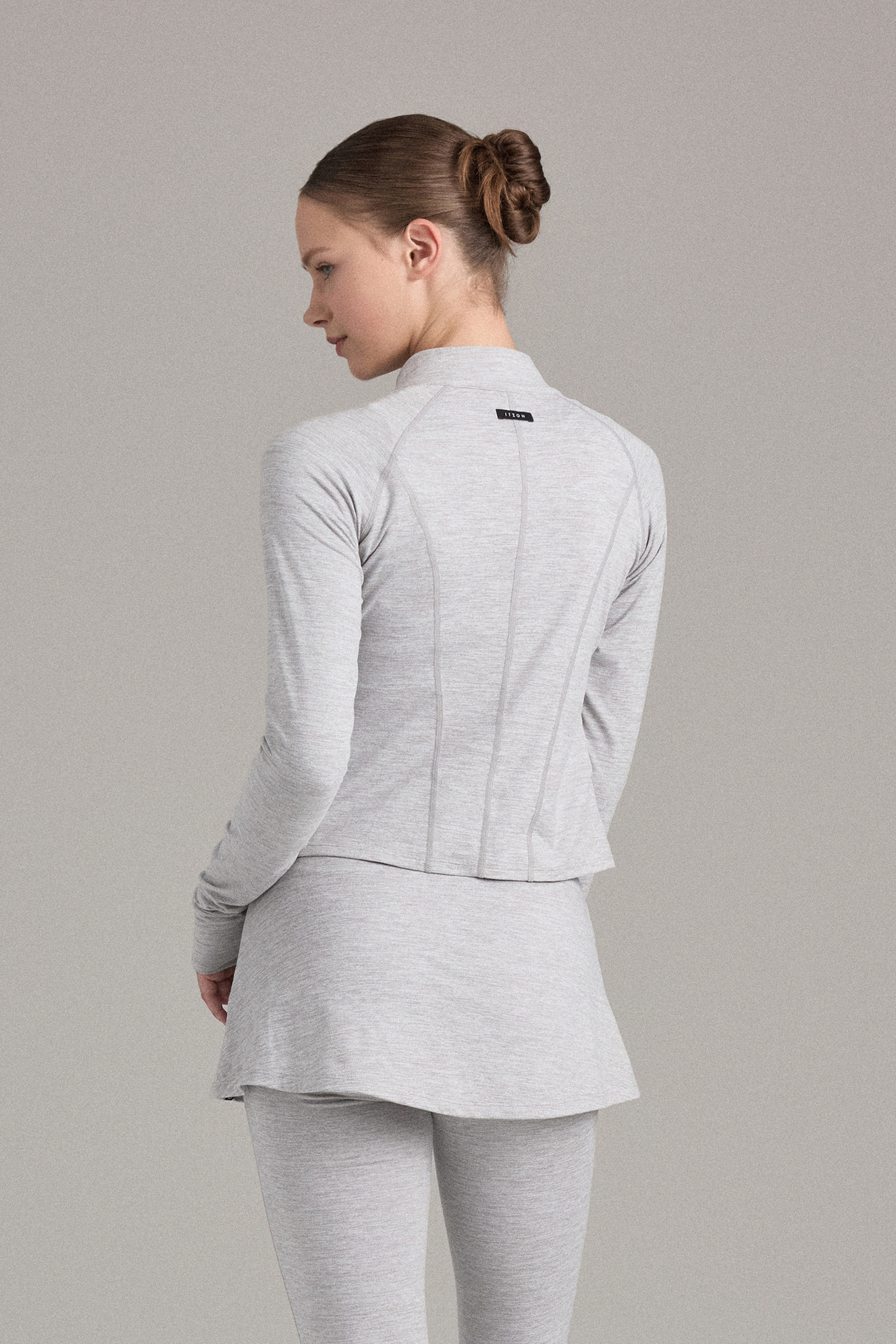 TZ064 MOTION JACKET M.GRAY SOLID サイズ: SS