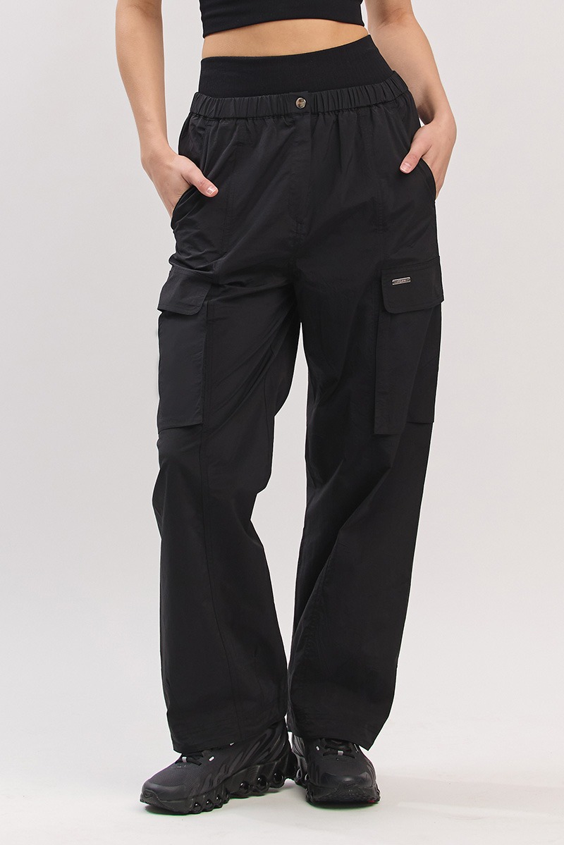 PL483 CARGO PANTS BLACK