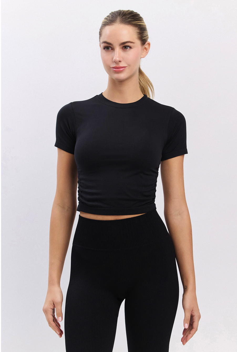 2025 TS005 ALL DAY TEE BLACK