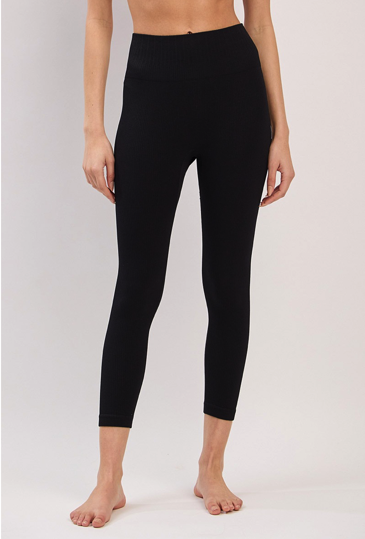PL071 DOUBLE LEGGINGS BLACK