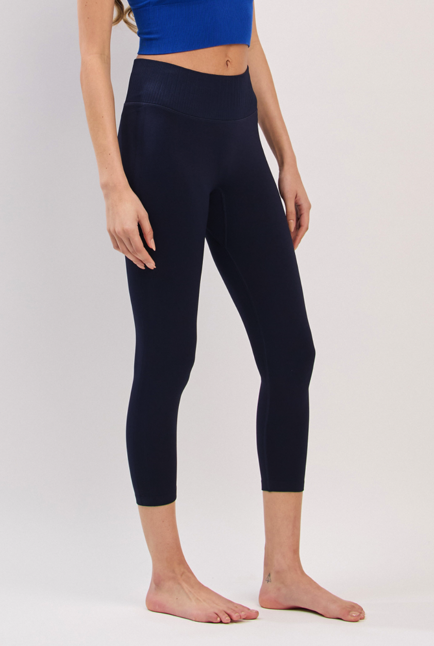 PL071 DOUBLE LEGGINGS D.NAVY サイズ: S/M