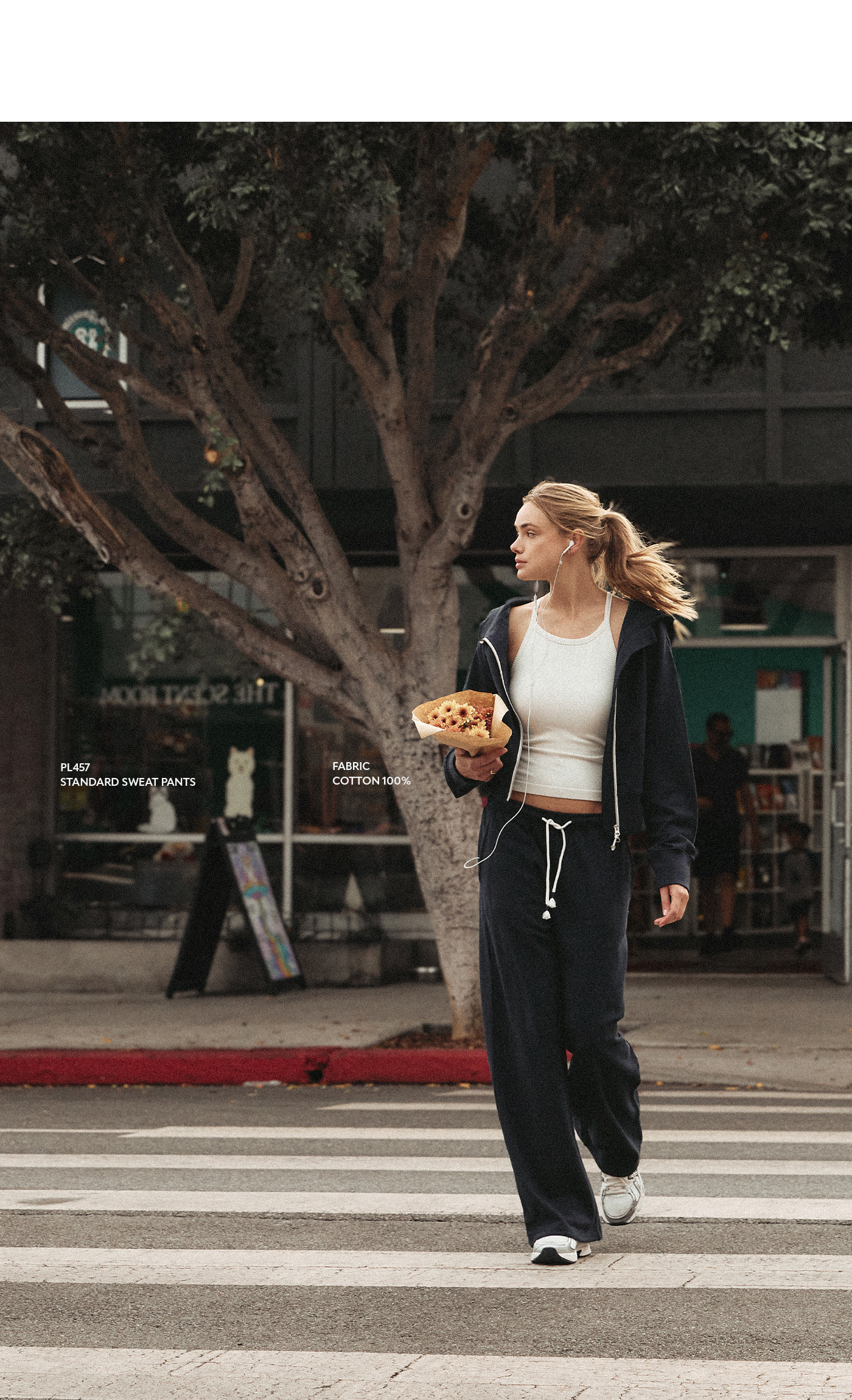 PL457 STANDARD SWEAT PANTS NAVY SOLID サイズ: SS