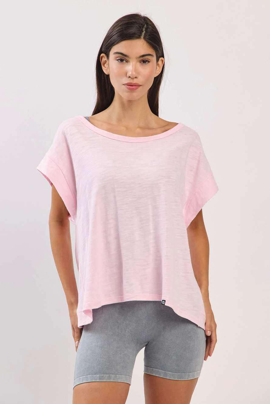 TS109 COVER-UP SLEEVELESS PINK サイズ: ONESIZE
