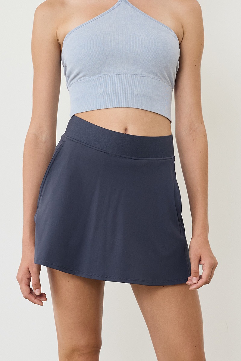 【60%OFF】 PK013 ESSENTAIL SKIRTS NAVY