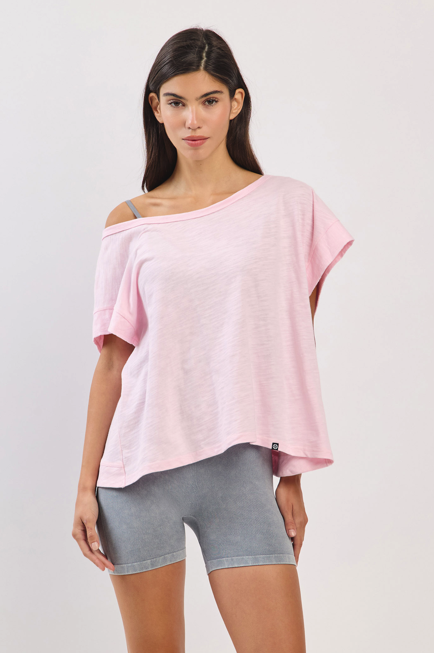 TS109 COVER-UP SLEEVELESS PINK サイズ: ONESIZE