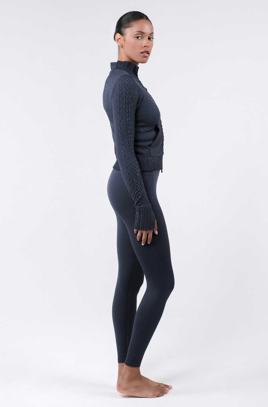 TZ151 SPONGE ZIP-UP D.GRAY サイズ: S/M