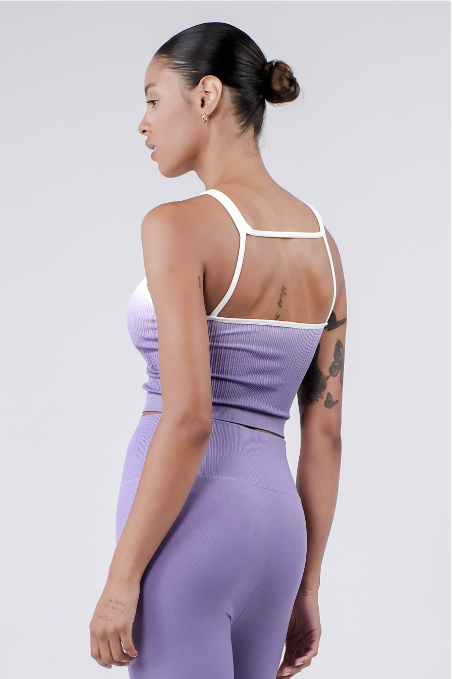 TB039 SPIRAL TANK PURPLE GRADATION サイズ: S/M