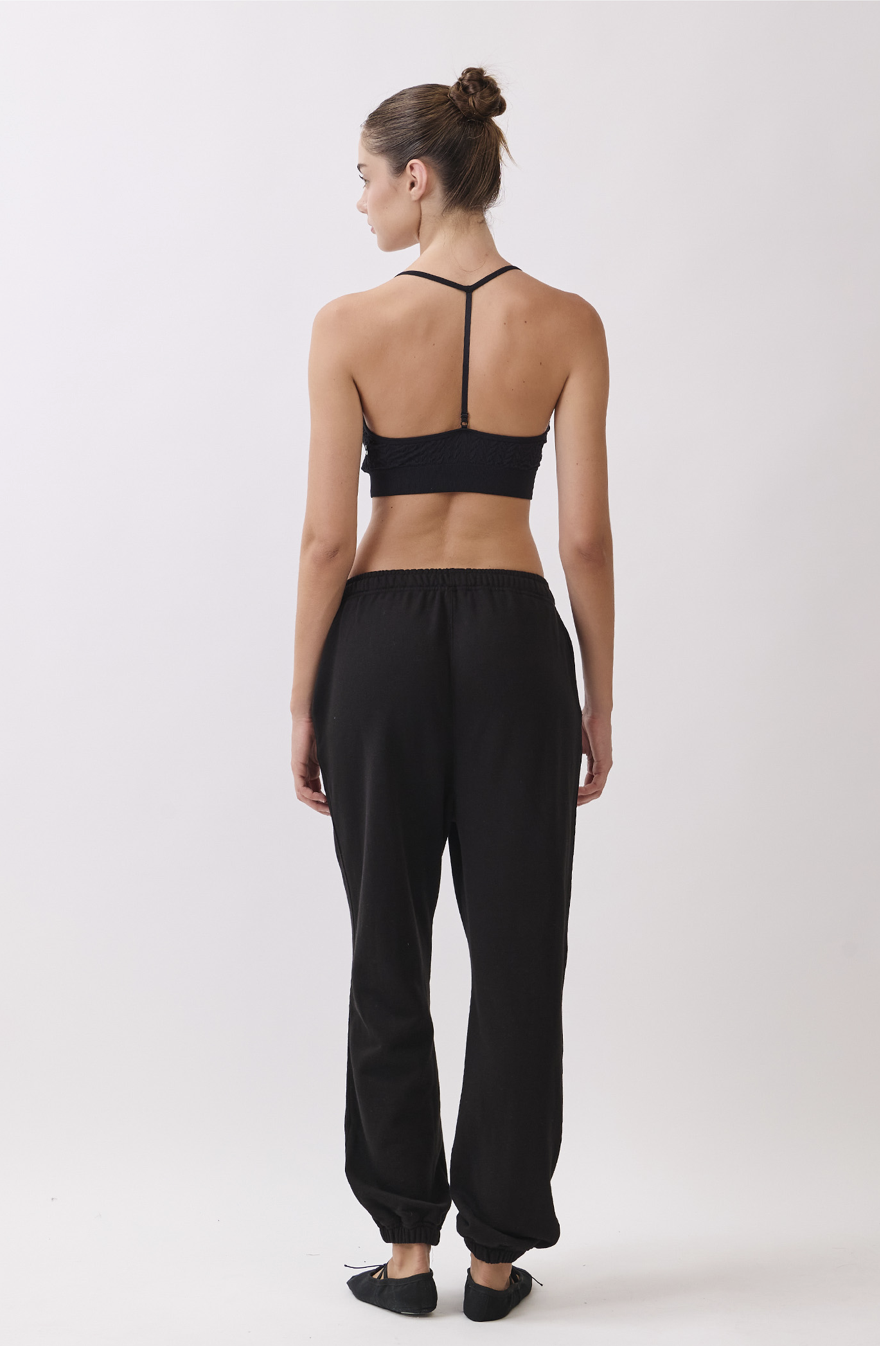 PJ473 SWEAT JOGGER BLACK サイズ: S/M