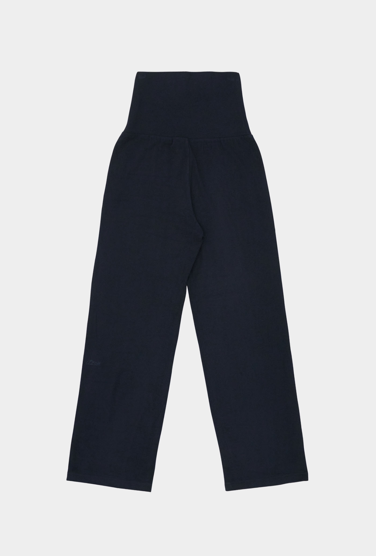 PL454 MICRO STRAIGHT-LEG PANTS BLACKSOLID サイズ: SS