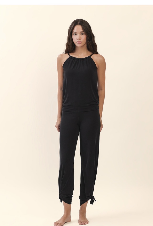 PJ485 RELAX PANTS BLACK SOLID サイズ: SS