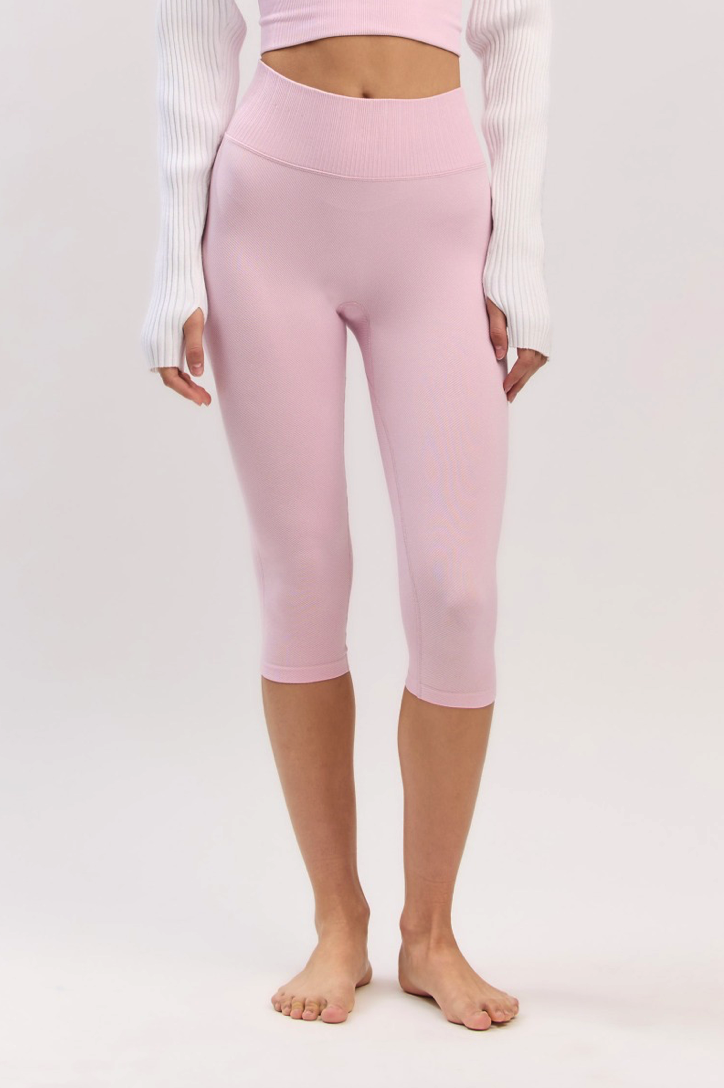 PL407 DOUBLE 7/8 LEGGINGS PINK