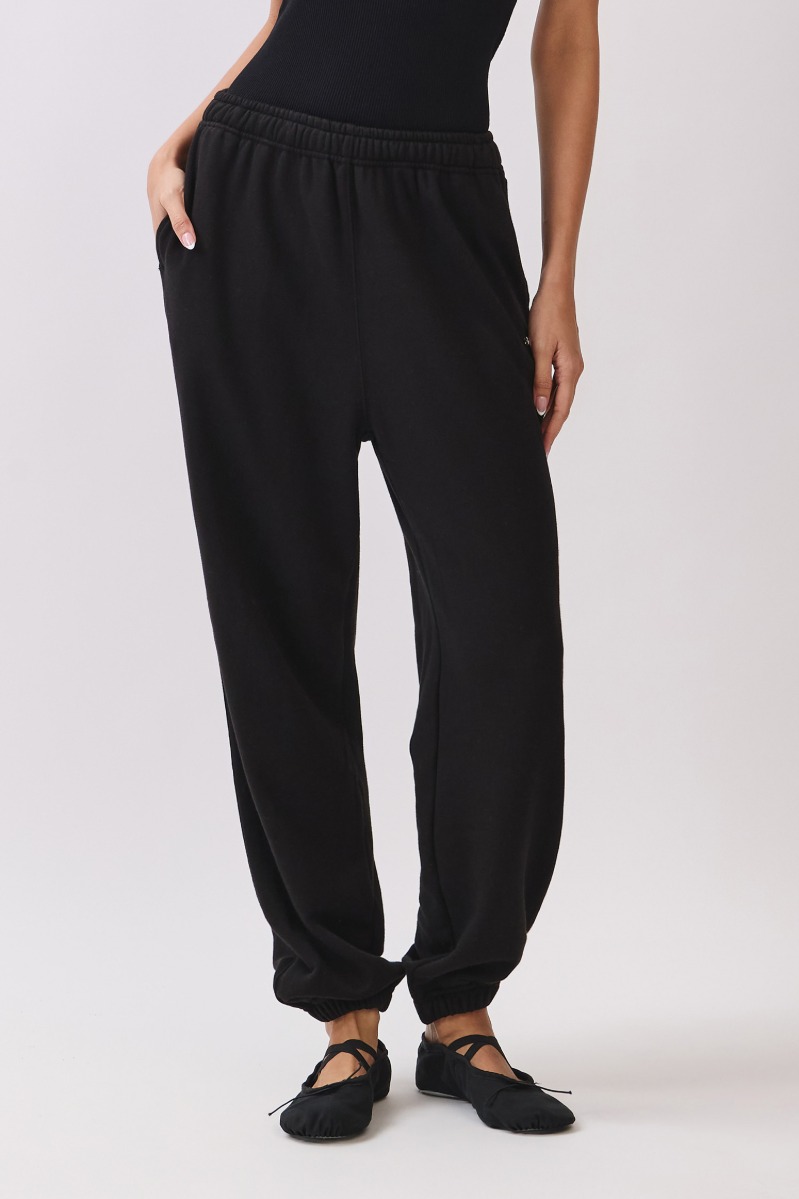 PJ473 SWEAT JOGGER BLACK サイズ: S/M
