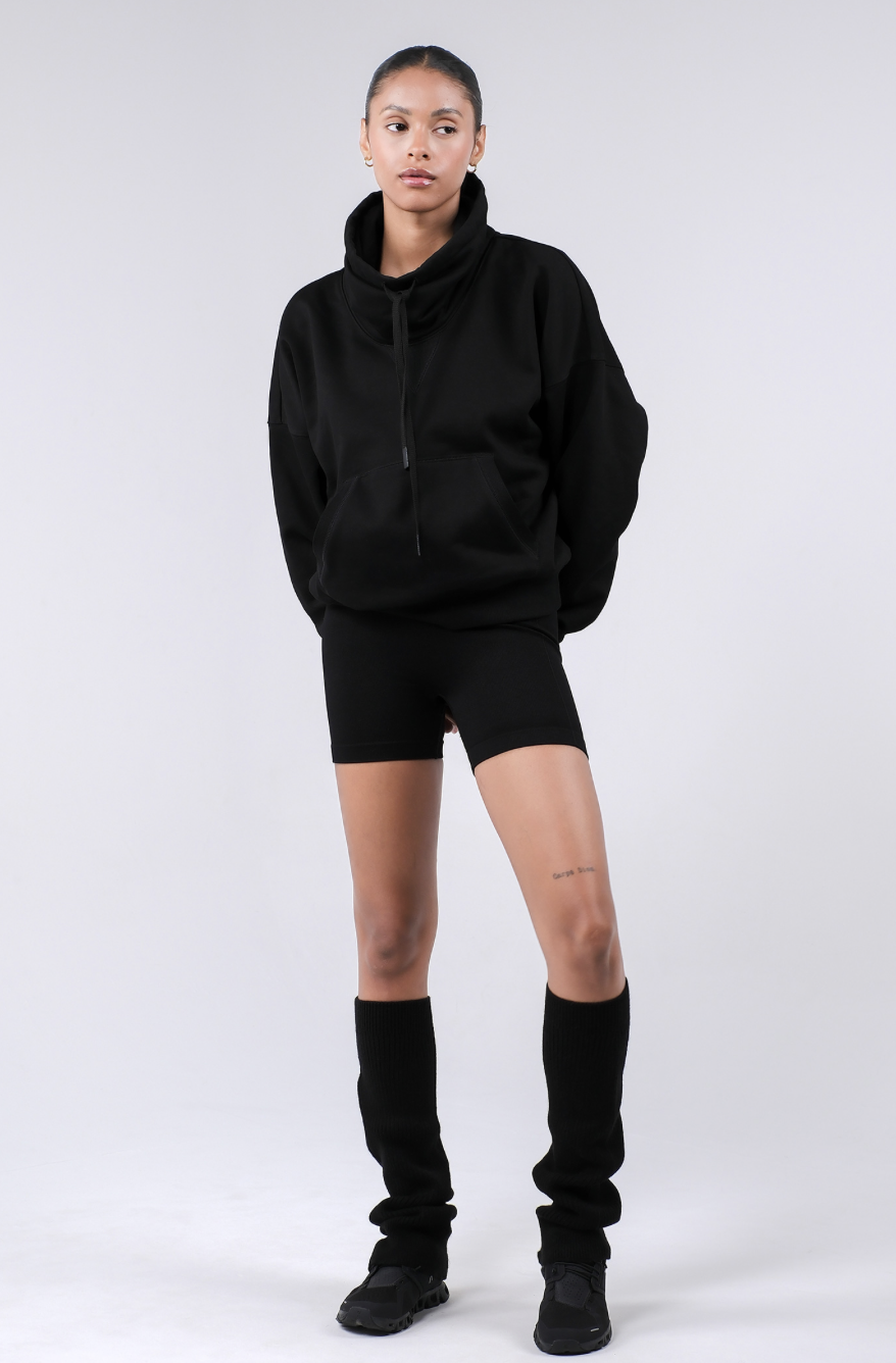 TP142 MINI HOODIE BLACK サイズ: F