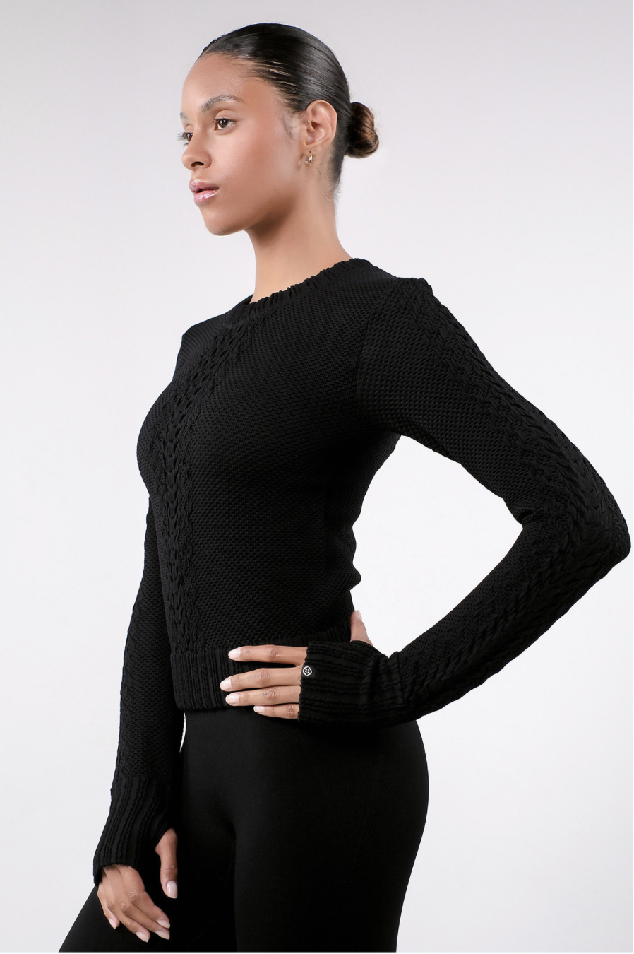 TP141 SPONGE PULLOVER BLACK サイズ: S/M