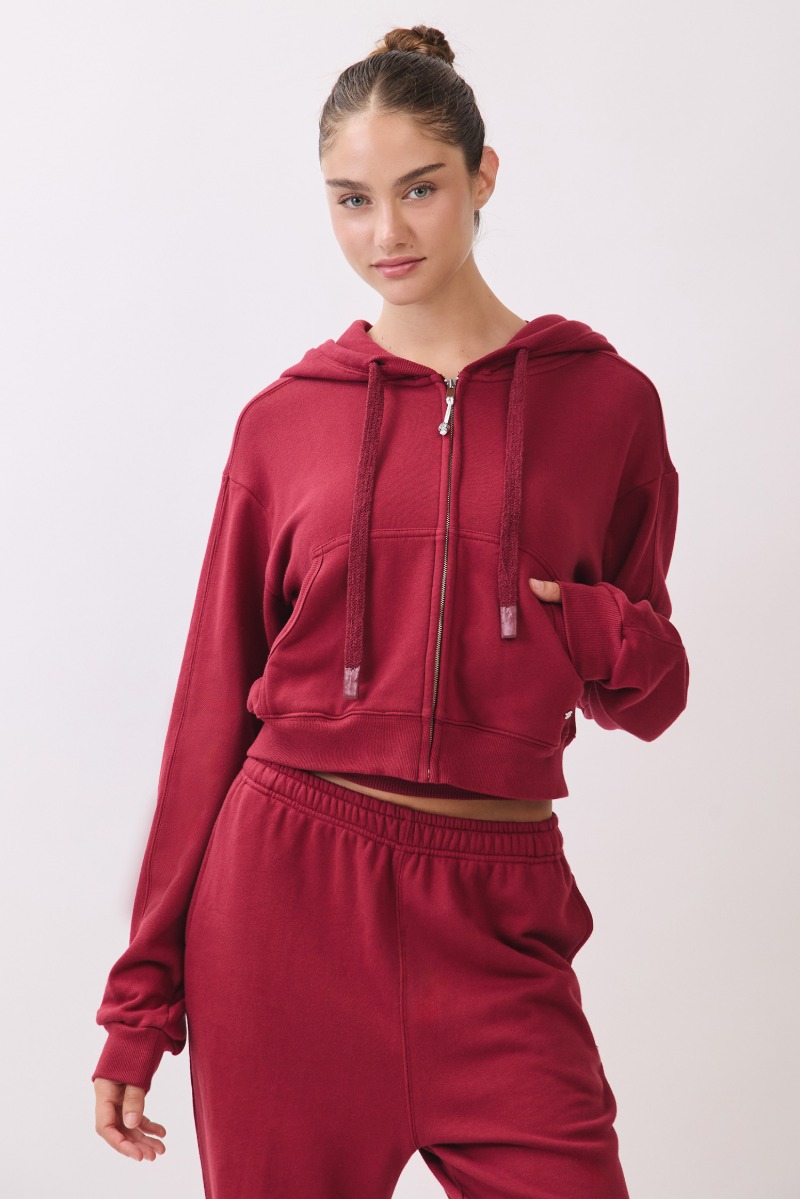 TZ153 ZIP-UP HOODIE IVORY サイズ: F