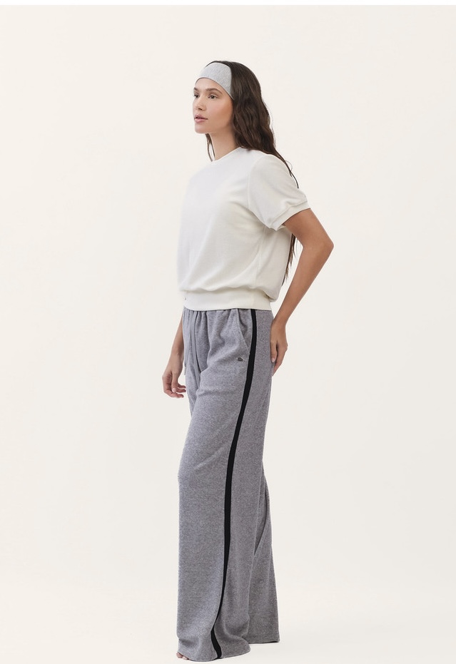 PJ487 LINE TERRY PANTS CHARCOAL SOLID サイズ: ONESIZE