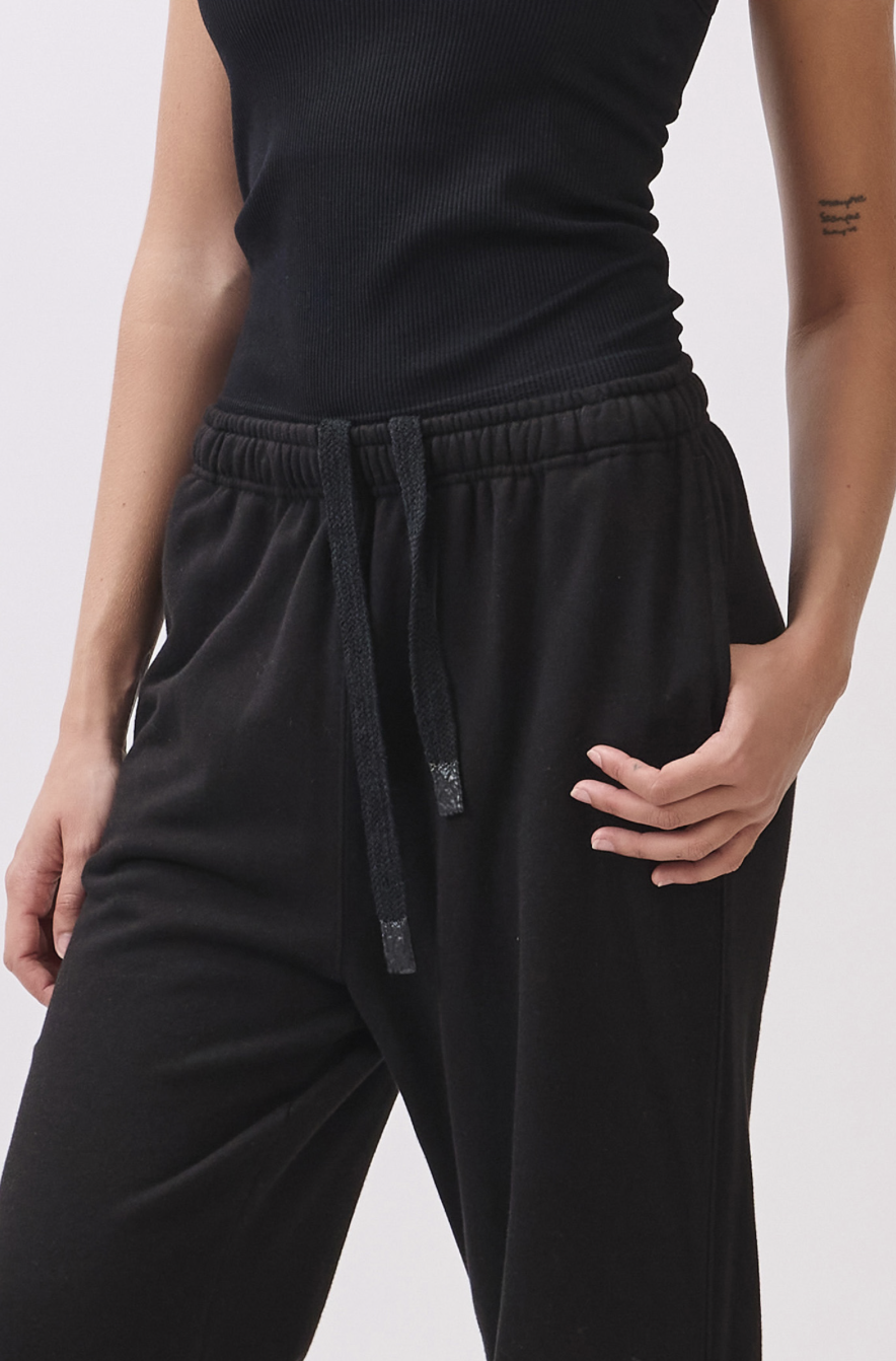 PJ473 SWEAT JOGGER BLACK サイズ: S/M
