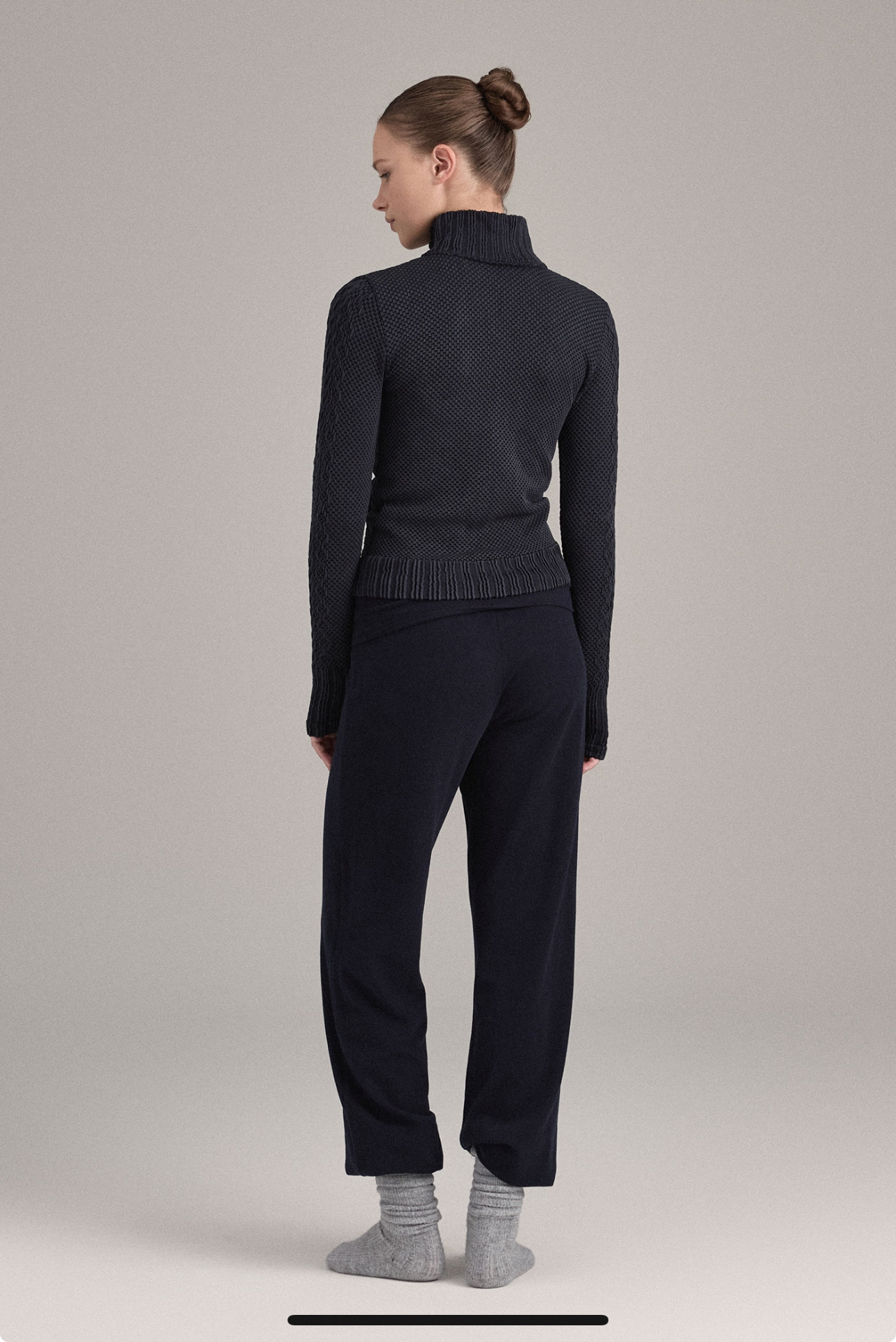 TZ151 SPONGE ZIP-UP BLACK FADE サイズ: S/M